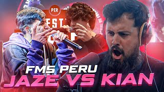 LA MEJOR BATALLA DE JORNADA  JAZE vs KIAN  FMS PERÚ​​​ 202122  J2 [upl. by Ymaral952]