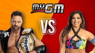 Une nouvelle Draft  WWE2k24 MyGM ACT 2 EP10 [upl. by Nnyleve]