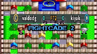 valdodg VS kiyak  00815  NEO BOMBERMAN  FT2 FIGHTCADE 2 [upl. by Nasho]