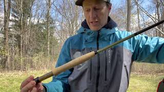 Fly Rod Review Orvis Superfine 76quot 3wt superfine series Glass fly rod [upl. by Acisse]