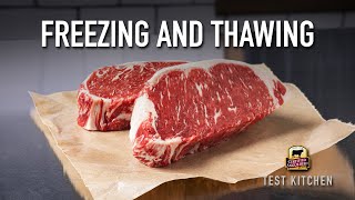 Freezing and Thawing Beef 101  HowTo Tips from a Chef [upl. by Kehoe]