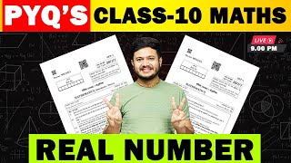 Ch 1 Real numbers Previous Year Questions  Class 10 Maths CBSE 2024 Boards [upl. by Inglis]