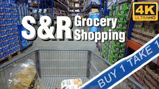 SampR Grocery Shopping Tour  Sale  Buy 1 Take 1  4K UHD [upl. by Hamlin]