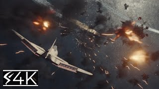 Midway Scene All Arial Attack Scenes 2019 4K UHD [upl. by Beacham]