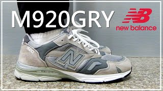 New Balance M920 元祖灰 開箱  M920GRY Review amp On feet [upl. by Aikel]