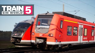 DIESEL Regio in Augsburg  Train Sim World 5 017  RB 67 Geltendorf [upl. by Eirolav]