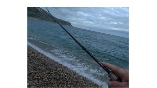 chesil beach lure fishing [upl. by Yrem]