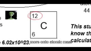 TEACHING YOU ABOUT MOLES AND AVOGADROS NUMBER IN A LITTLE OVER 2 MINUTES MARTIAN STYLE [upl. by Auohs]