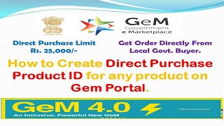 how to create gem catalogue id [upl. by Ayifas434]