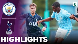 Man City vs Tottenham  U21 Premier League 2  Highlights 12082023 [upl. by Teece64]