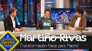 Así fue la transformación física de Martiño Rivas para convertirse en Nacho Vidal  El Hormiguero [upl. by Nolra]