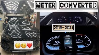 Verna 2018 Speedometer Converted Into 2022😍😍  Plug amp Play  Verna Modified ❤❤Verna Meter Change [upl. by Norby]