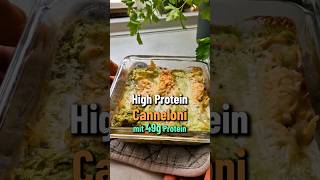 Canneloni mit Spinat  High Protein Rezept [upl. by Steddman]