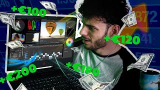 Come FARE SOLDI ONLINE💰  VIDEOEDITOR Per YouTuber [upl. by Ailaham21]