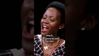 Lupita Nyongos reaction to every wing on Hot Ones [upl. by Canon]