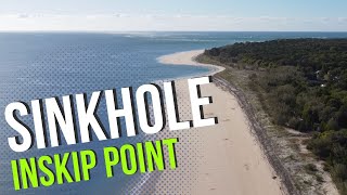 Sinkhole at Inskip Point June 2023 [upl. by Etteluap]