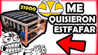 Un rig de mineria ethereum con 8 gpu 1080ti 1100 usd mercado libre Ecuador estafadores [upl. by Di328]