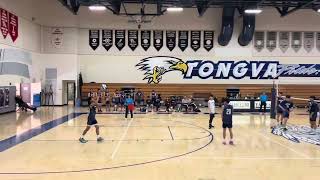 Gabrielino HS vs Garey HS  Varsity Volleyball CIF RD1 DIV 6 [upl. by Oos806]