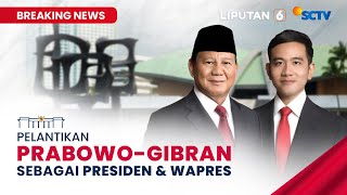 Pelantikan PrabowoGibran Sebagai Presiden dan Wakil Presiden Republik Indonesia  BREAKING NEWS [upl. by Olivette]