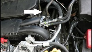 How to replace the starter on a 25L Subaru 09 to 14 Legacy Outback and more [upl. by Sonitnatsnoc]