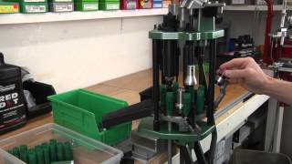 RCBS GRAND Shotshell Reloading Press Full Progressive Reloading [upl. by Rehpotsihc]