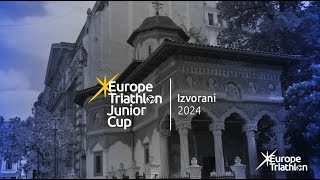 Europe Triathlon Junior Cup Izvorani 2024 [upl. by Tades]