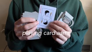 wallows playing card asmr [upl. by Itsrik]