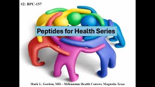 Peptides for Health series BPC 157 [upl. by Alurd]