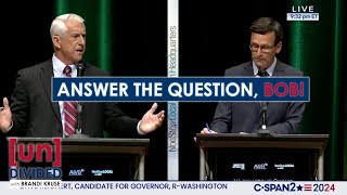 Bob Ferguson ignores question about his push for drug decriminalization [upl. by Zetrok]