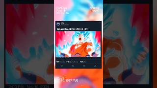 Goku goes to Kaioken x10 anime dbz dragonball goku shortsfeed trending [upl. by Sterling556]