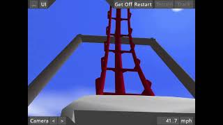 Canyon Blaster  Ultimate Coaster 2  Looping Coaster [upl. by Atnauq]