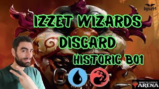 IZZET WIZARDS DISCARD Historic bo1 mtgarena mtgita mtg [upl. by Adok103]