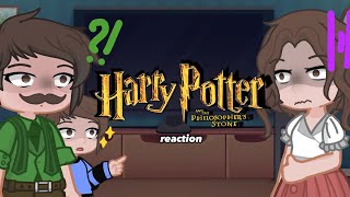 The Dursleys react to Harrys 1st yearPhilosophers stone  Gacha  Harry Potter [upl. by Diana]