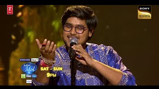 Indian Idol Season 15 quotSubhajit Ne Banaaya Mahaul Indian Idol Parquot  BadshahShreya GhoshalVishal [upl. by Anaic]