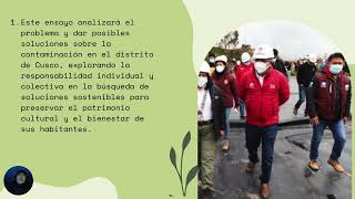 LA CONTAMINACION AMBIENTAL EN EL CUSCO [upl. by Sholom]