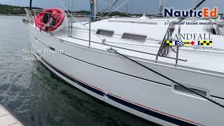 How to spring your sailboat or powerboat on to the dock singlehanded using a midships spring line [upl. by Majka303]