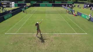 Katrina Scott 3  Maddison Inglis 13  W100 Ilkley 2023 Qualifying Round 2 [upl. by Uchish]