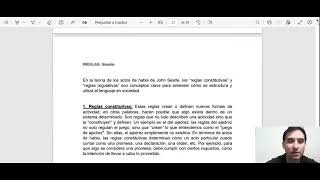 Jonh Searle  Reglas  Dispositivos Indicadores Función  Contenido Proposicional [upl. by Birck961]