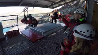 Worlds fastest zipwire Velocity 2 at Zipworld Snowdonia POV [upl. by Janik634]