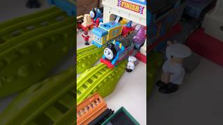 Carly vs Crystal Cave Thomas  Thomas and Friends  Toys for Kids  All Engines Go short thomas [upl. by Drofiar]