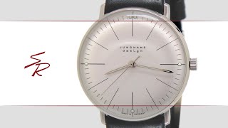 Junghans Max Bill Handaufzug 34mm 027370002 [upl. by Raab]