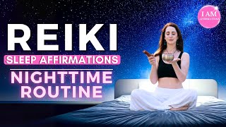 Prioritize Your WellBeing  ASMR Personal Attention Reiki  I AM Sleep Affirmations [upl. by Aikyt]