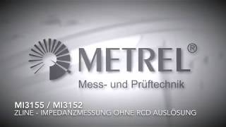 Metrel MI 3155 Eurotest XD  Impedanzmessung und Berichtserstellung in MESM [upl. by Ayote]