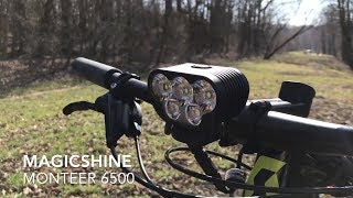 Magicshine Monteer 6500  SeeMee 60  Review and Test [upl. by Nnylrefinnej]