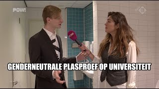 Universiteit doet genderneutrale plasproef [upl. by Annoyik505]