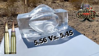 556 Vs 545 Ballistics Gel Test [upl. by Talbott]