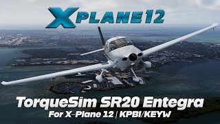 TorqueSim SR20 Entegra for XPlane 12  Review [upl. by Beckett]