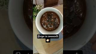 Banana Chocolate Mug Cake The 60Second Dessert short viral [upl. by Estella]