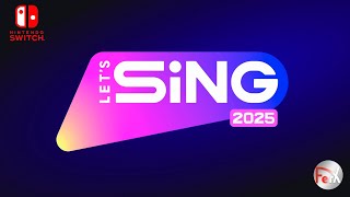 Lets Sing 2025  Song List Nintendo Switch [upl. by Laurette]