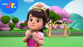 Princess Problem Solving 🧠 Princess Power  Netflix Jr [upl. by Melvena]